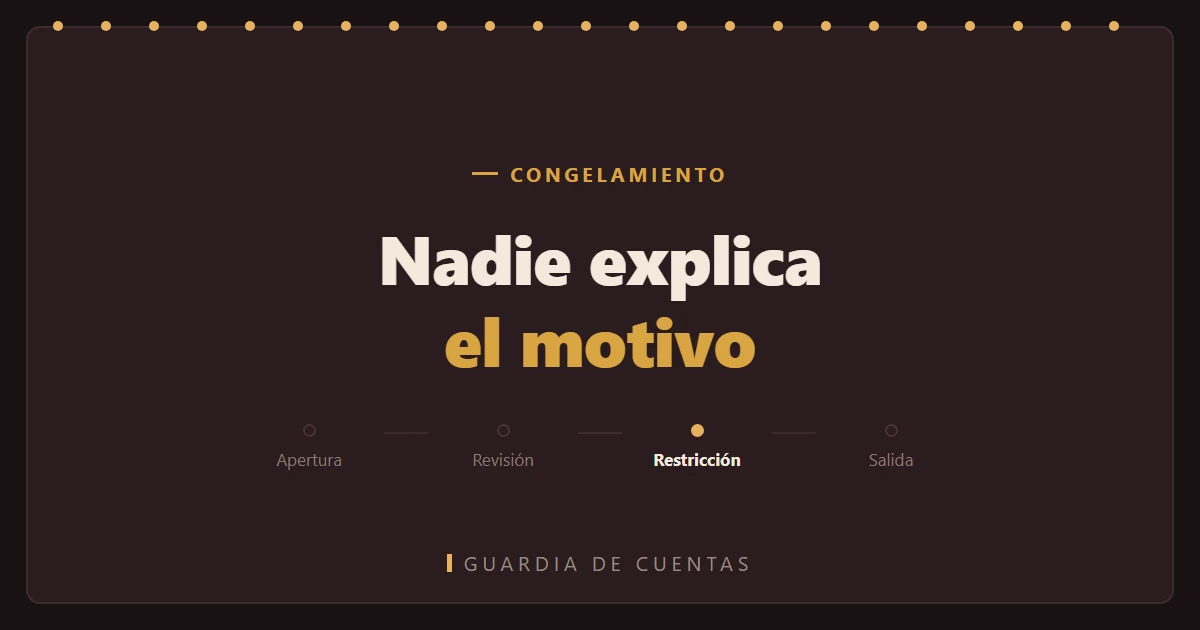 Por qué nadie te explica el motivo: está en la resolución